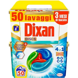 Dixan Offerta Promo Dixan Discs 4 in 1Active Fresh Anti Odore - 50 Lavaggi