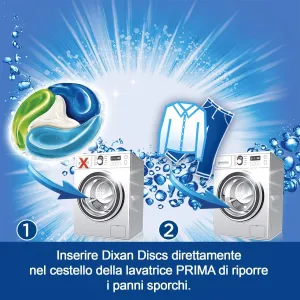 Dixan Offerta Promo Dixan Discs 4 in 1 Active Fresh Multicolor - 50 Lavaggi 2