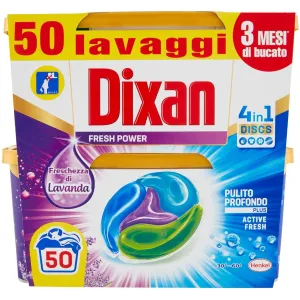 Dixan Offerta Promo Dixan Discs 4 in 1 Active Fresh Lavanda - 50 Lavaggi