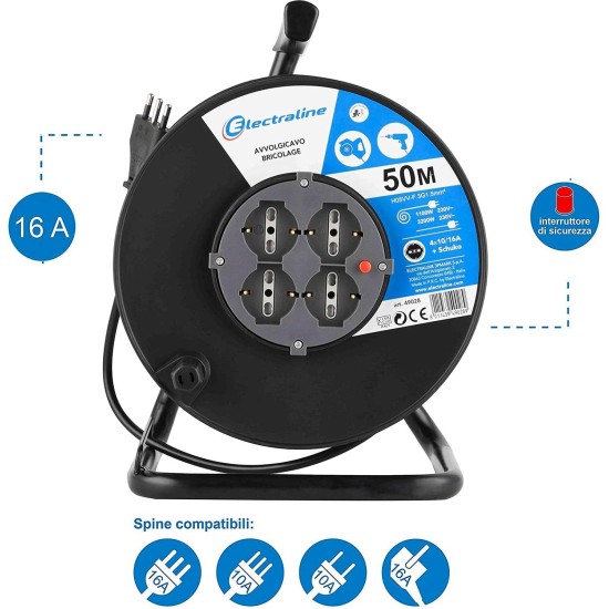 spine compatibili per la Prolunga Avvolgicavo Electraline 49028