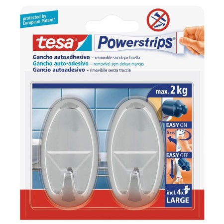 Confezione Tesa Powerstrips – Ganci Biadesivo forti e removibili