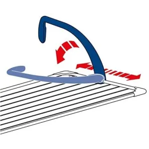 Gimi Brezza 100 Stendibiancheria in Alluminio, Stendino da 10m 2