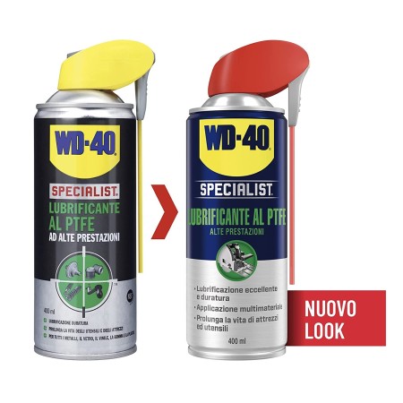 WD40 Ptfe vecchia e nuova confezione