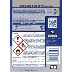 Wd40 PTFE Secco Anti Frizione 400 2
