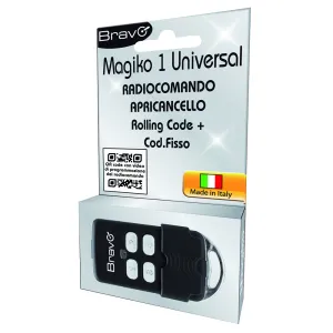 Bravo Telecomando Magiko1 Radiocomando 433Mhz a 868mhz - Rolling Code 2