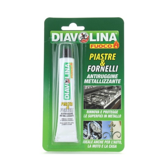 Antiruggine Diavolina 50ml Per pulire Fornelli e Piastre