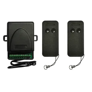 Bravo Kit Centralina Ricevente Bicanale Da Interno 2 Telecomandi 433mhz 90502169 2