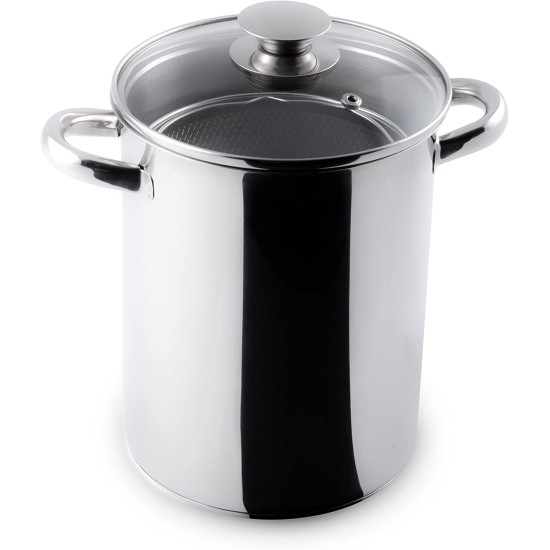 Aeternum Divina Pentola Multibollitore Asparagera Acciaio Inox - 16Ø