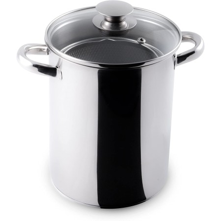 Aeternum Divina Pentola Multibollitore Asparagera Acciaio Inox - 16Ø