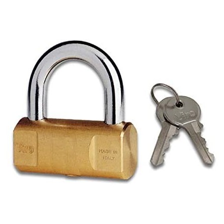 Lucchetto Viro Cilindrico Ottone 50mm - Lucchetti con chiave