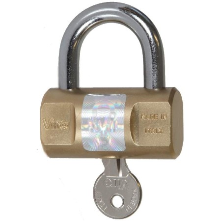 Lucchetto Viro in Ottone Cilindrico - Lucchetti con chiave