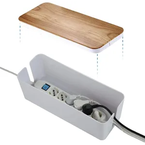 Portacavi per Scrivania Electraline Box Organizer Multipresa 2