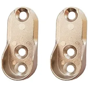 Supporto tubo appendiabiti 2pz - Supporto Staffa per Armadio