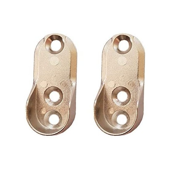 Supporto tubo appendiabiti 2pz - Supporto Staffa per Armadio