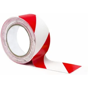 Nastro Bianco e Rosso Geko in PVC - Nastro Segnaletico 200m 2