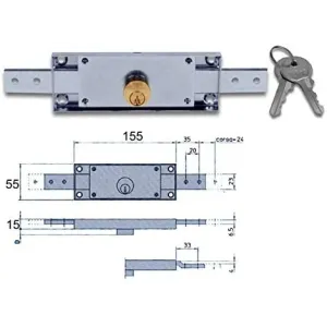 Serratura Serranda Garage ​Centrale Viro 2