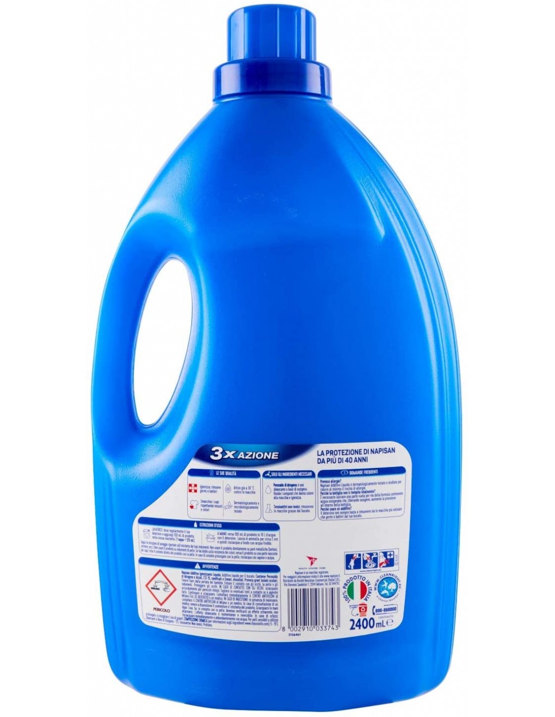 Napisan Additivo Igienizzante Liquido Bucato 2.4lt su