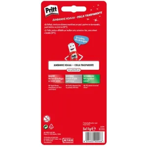 Pritt Colla Stick Senza Solventi Per Bambini Colla Naturale 5x11g 2