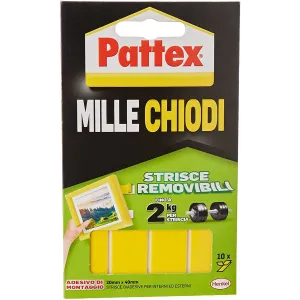 Pattex Millechiodi Tape Strisce Removibili