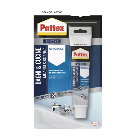 Silicone antimuffa per doccia Pattex 150ml