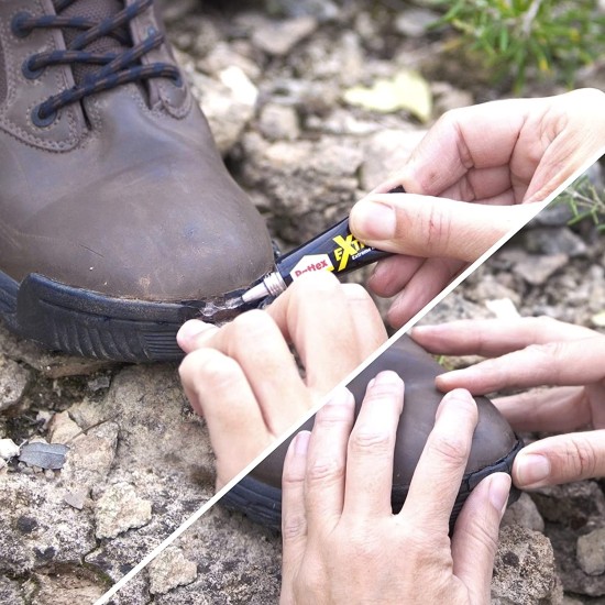 riparare una scarpa con Pattex Repair Extreme 20g