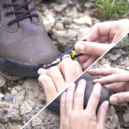 riparare una scarpa con Pattex Repair Extreme 20g