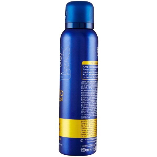 Neutro Roberts Deodorante Spray Fresco Asciutto Essenza Ambrata 150ml