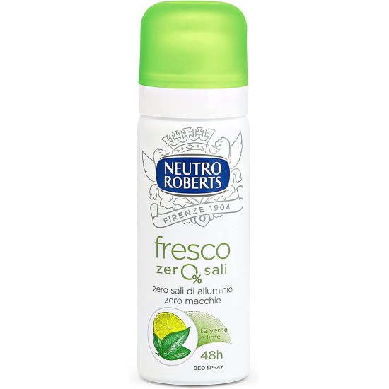 Neutro Roberts Deodorante Spray Tè Verde e Lime