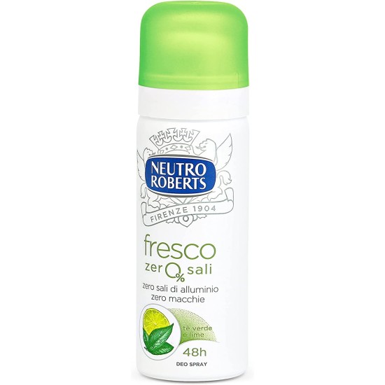 Neutro Roberts Deodorante Spray Tè Verde e Lime