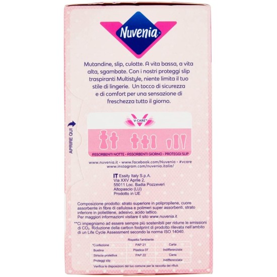 dettagli Nuvenia Proteggi Slip Multistyle