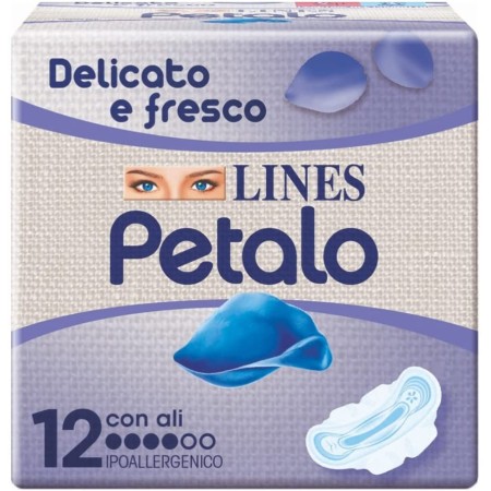 Lines Petalo Ultra  Con Ali Delicato e Fresco Conf 10pz