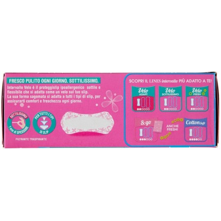 Lines Intervallo Velo Regular Adapt Proteggi Slip - Conf 42Pz