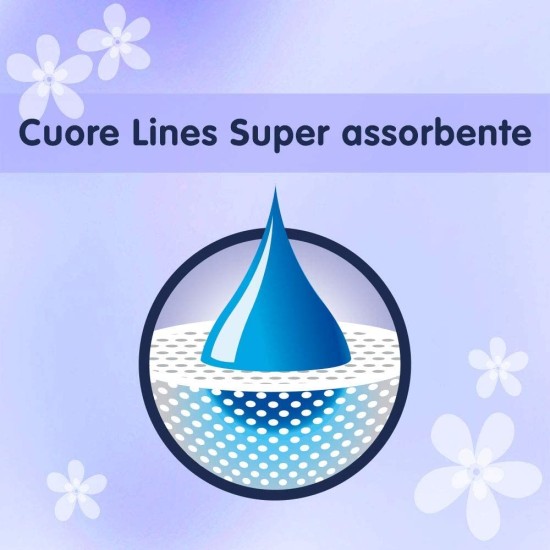 Lines Idea Sottile Con Ali cuore super assorbente