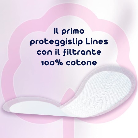 Lines Cotone Bio Proteggi Slip 100% Cotone conf 24pz