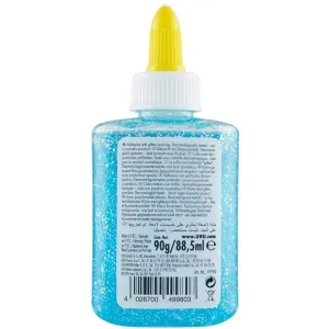 UHU Glitter Glue Azzurro 88,5ml - Colla Sicura e Brillante per Bambini 2