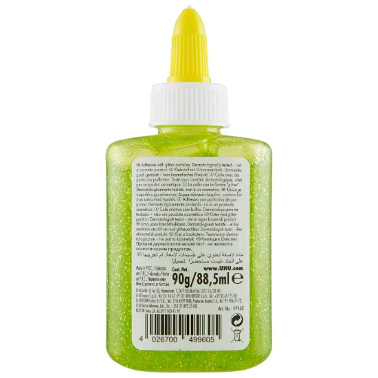 informazioni UHU Glitter Glue Bottle colla con Verde