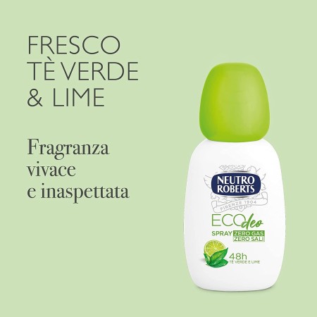 Neutro Roberts Deo Vapo Verde - Tè Verde & Lime, 48h