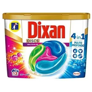 Detersivo Lavatrice Capsule Dixan Discs Pulito e Freschezza per Colorati 2