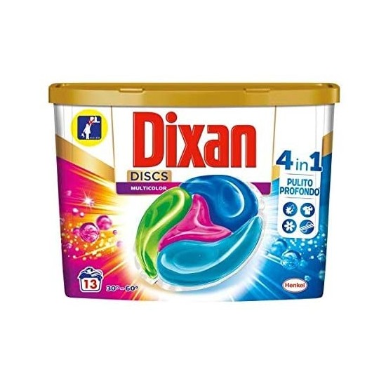 Detersivo Lavatrice Capsule Dixan Discs 13 lavaggi