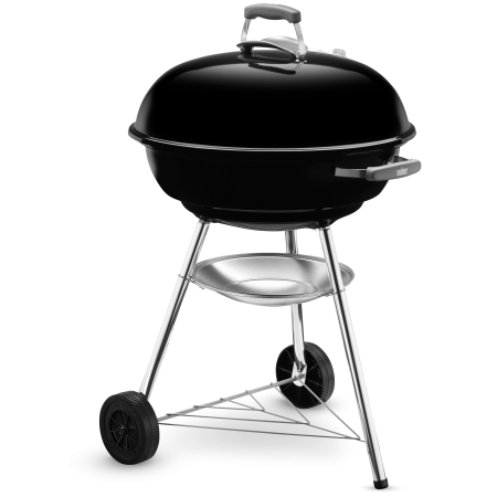 weber compact kettle barbecue carbone 57cm nero