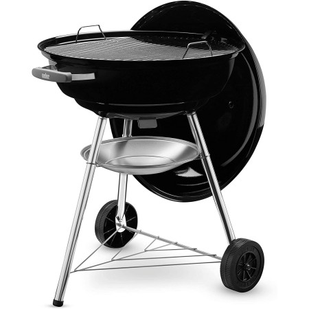 Weber Compact Kettle 57  Barbecue a Carbone - Nero