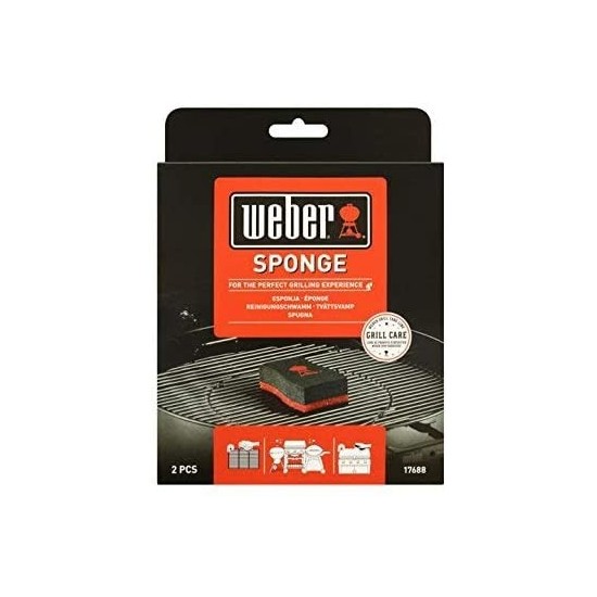 Spugne Pulizia Griglia Barbecue Weber - Set 2 pz