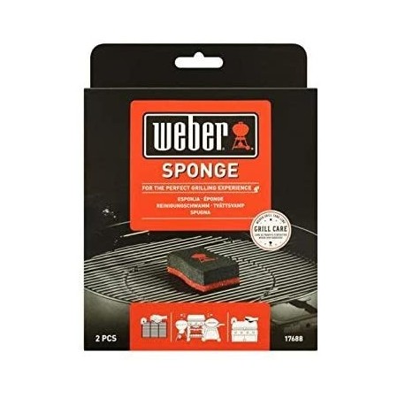 Spugne Pulizia Griglia Barbecue Weber - Set 2 pz