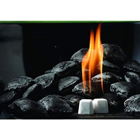 Cubetti Ecologici accesi con Carbonella