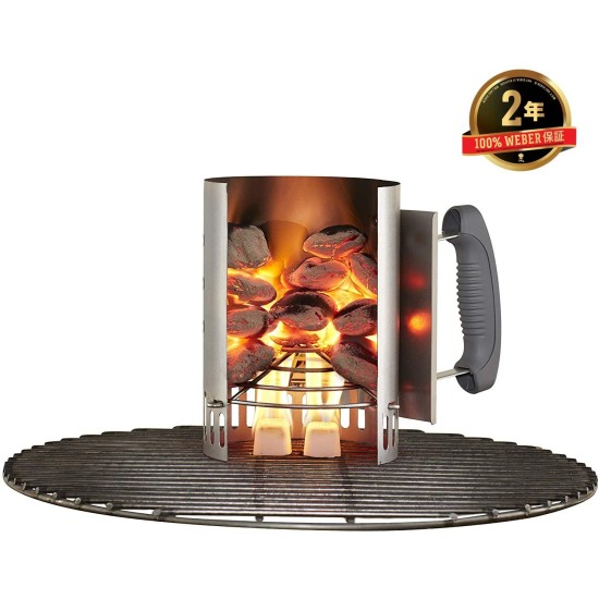 Weber Ciminiera Barbecue Accenditore Carbonella