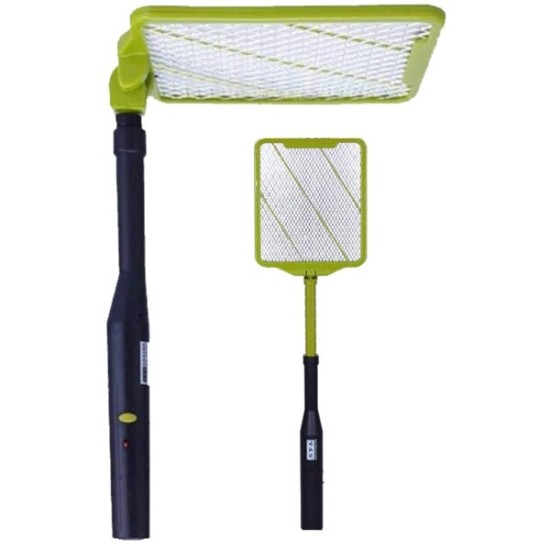 CFG Racchetta Cattura Zanzare Elettrica Telescopica Zanza Volè 93cm