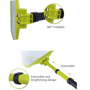 CFG Racchetta Cattura Zanzare Elettrica Telescopica Zanza Volè 93cm 2
