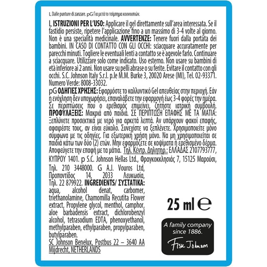 istruzioni Autan Dopopuntura