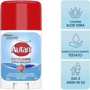Autan FamilyCare Insetto Repellente Anti Zanzare Stick 50ml 2