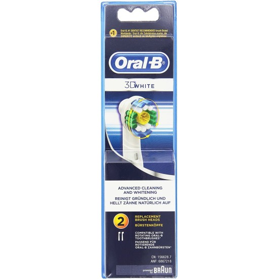 Testine di Ricambio spazzolino elettrico Oral-B 3D White